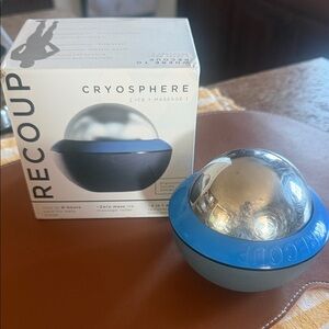 Cryosphere Ice Massage Ball - Blue and Silver